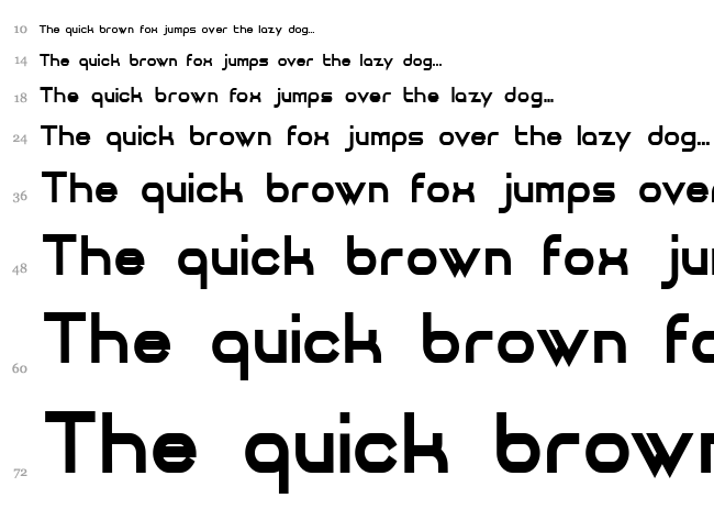 Dancing Juice font waterfall
